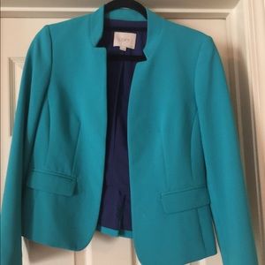 Green blazer